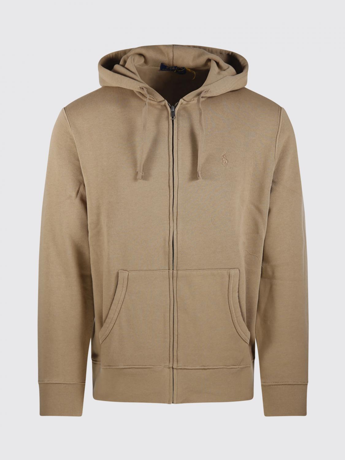 Sweatshirt Men color Beige