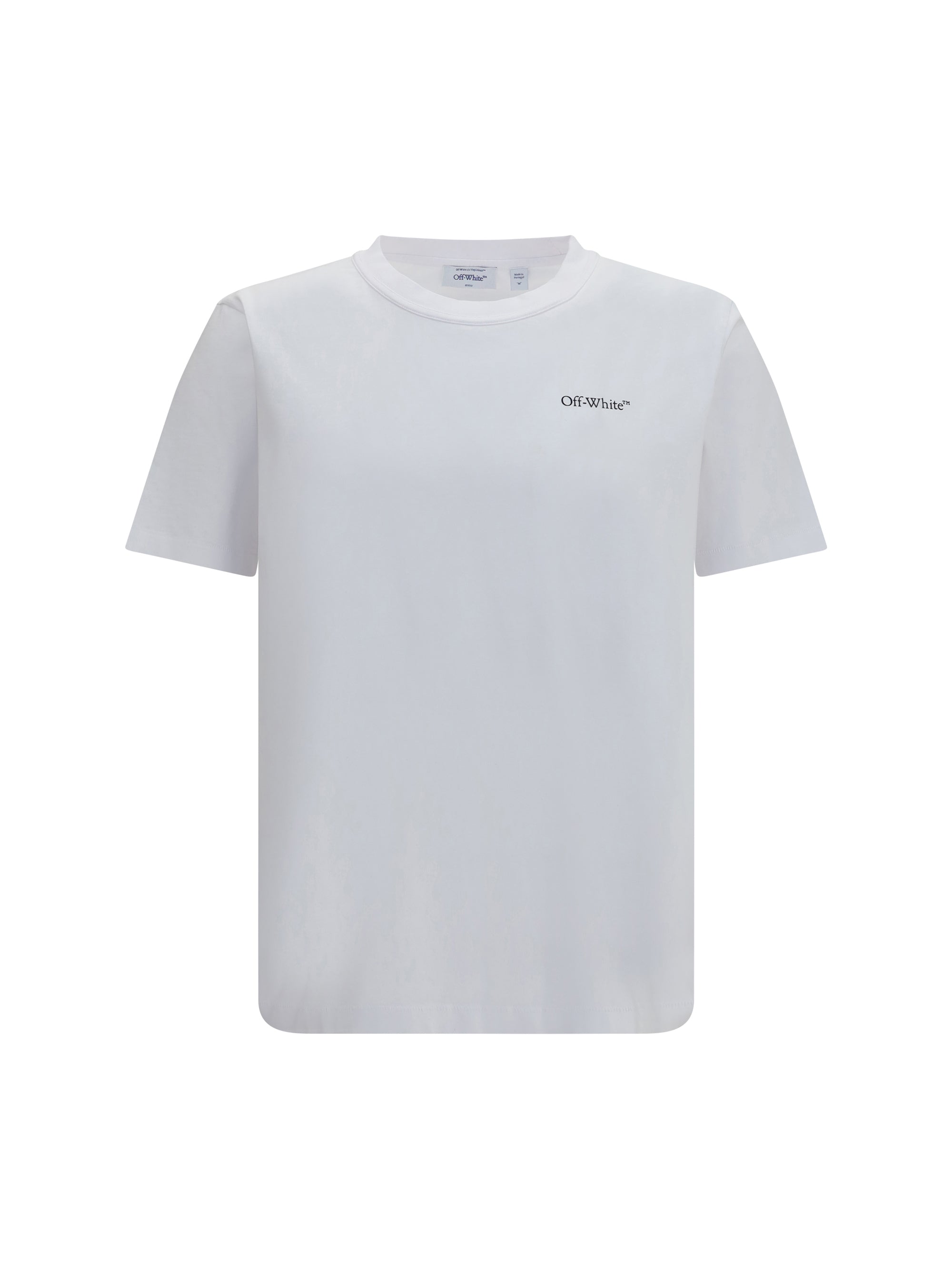 Logo-Embroidered Cotton T-Shirt — White