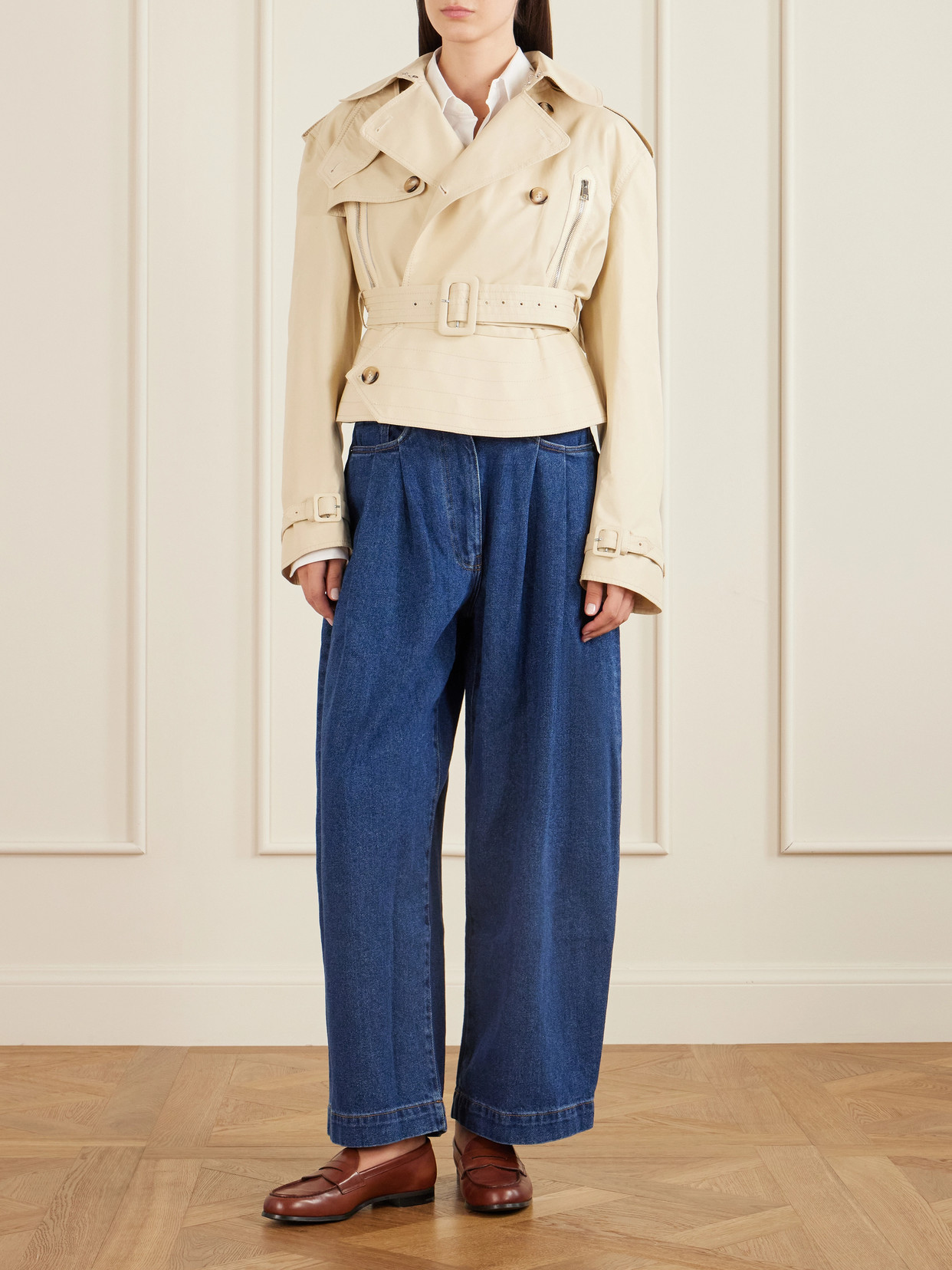 S. S. Daley - Ivy High-rise Wide-leg Jeans - Blue