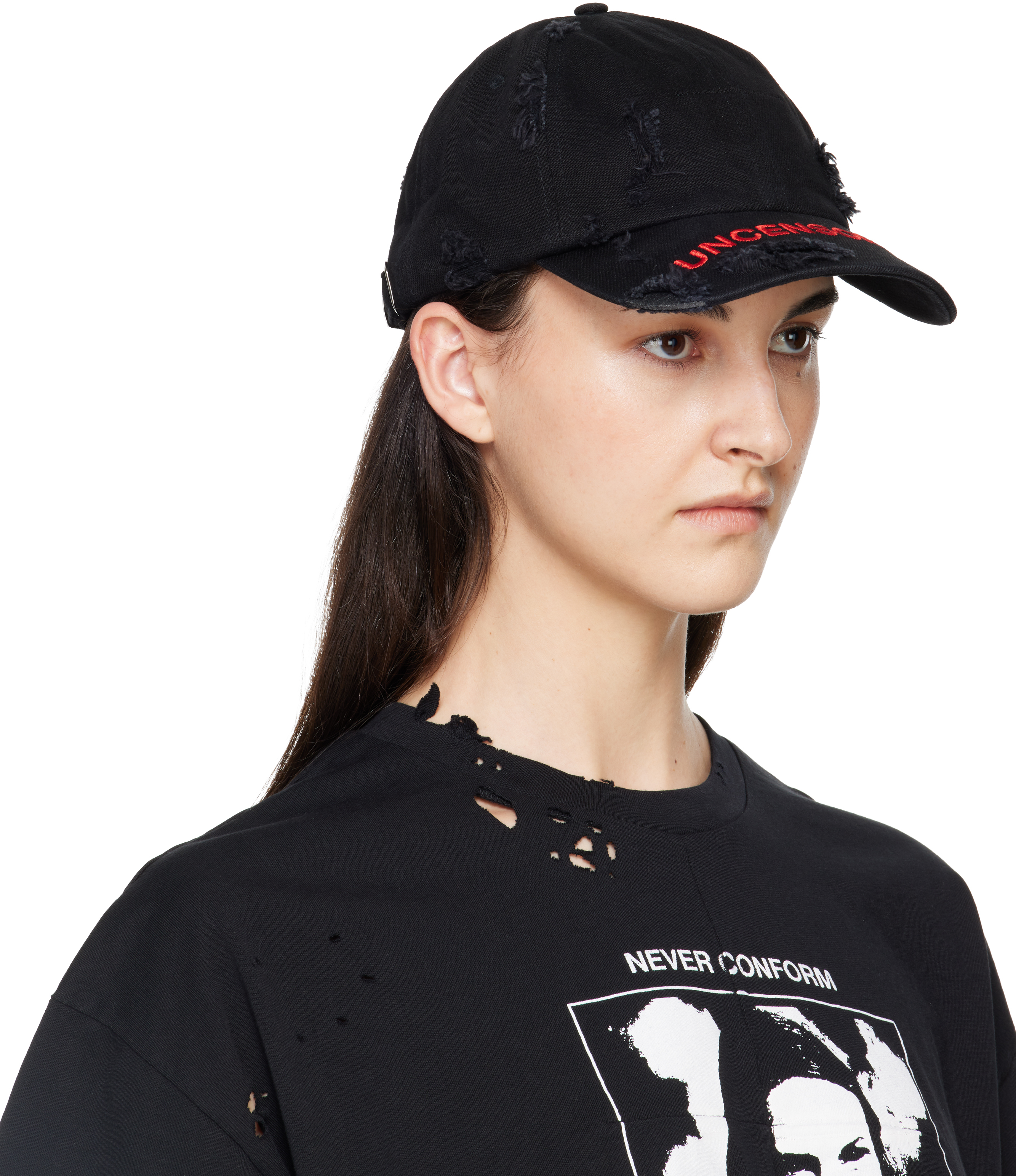 Black 'Uncensored' Cap