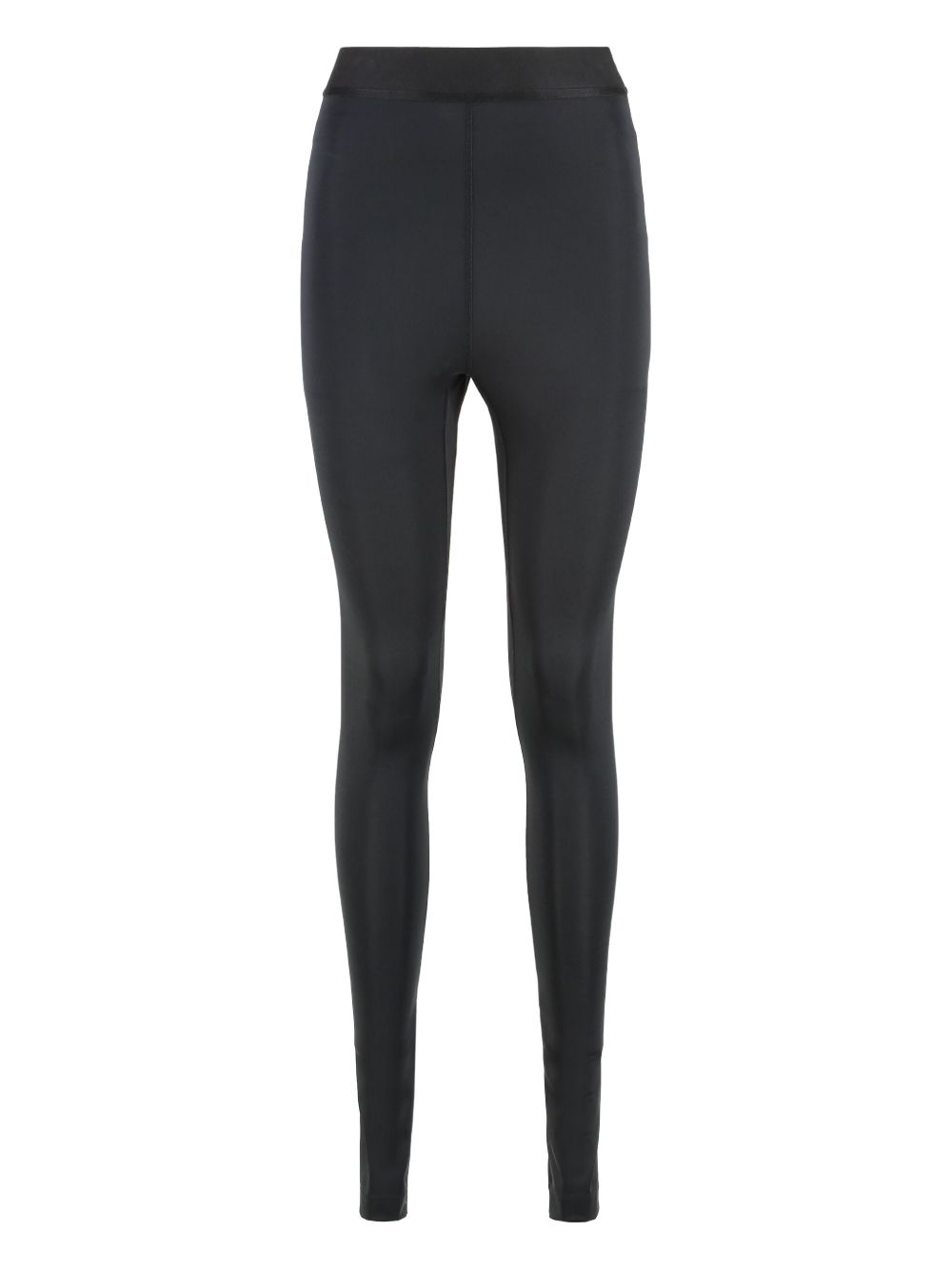 High-waisted leggings - Black