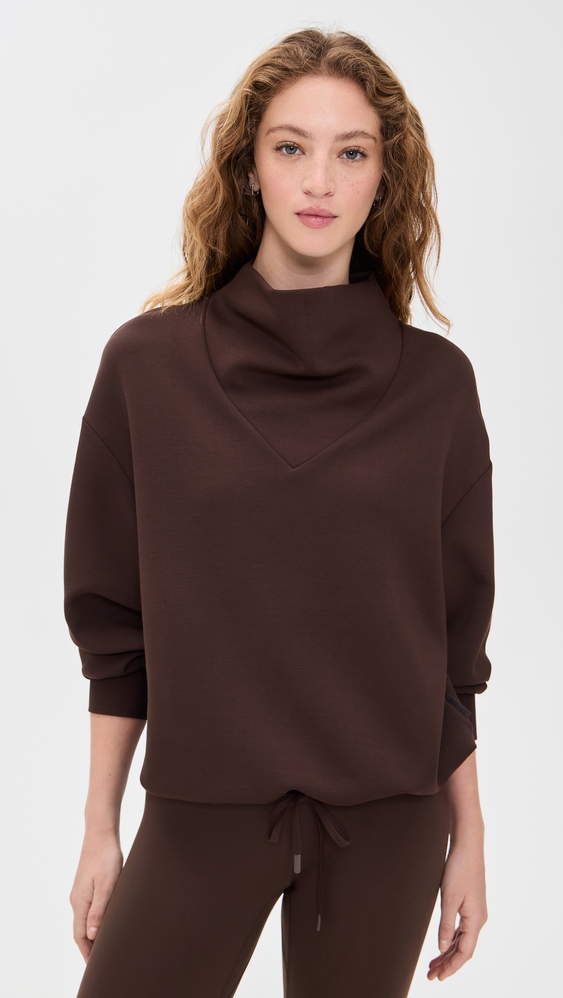 Betsy Sweatshirt Coffee Bean
