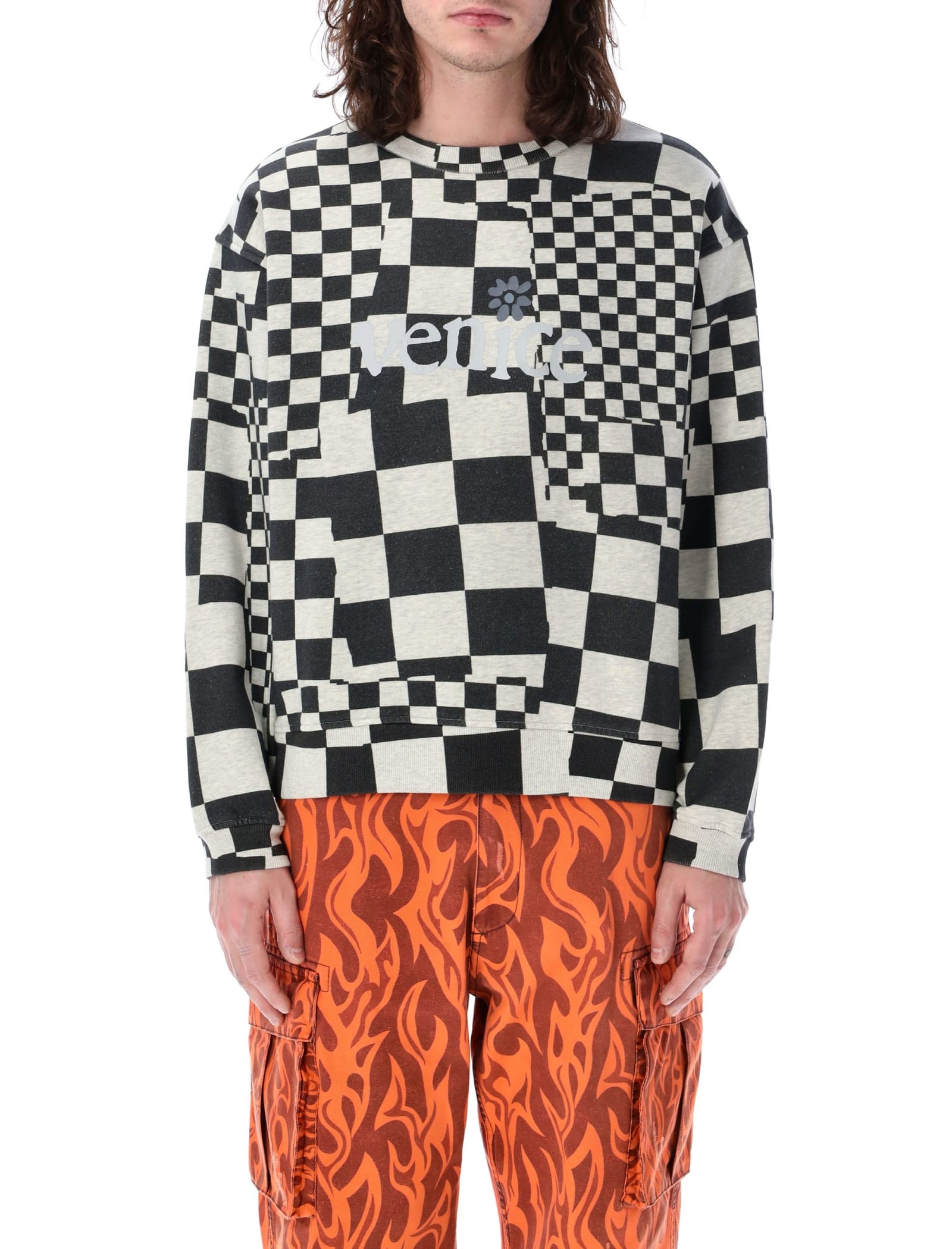 Venice Checked Sweatshirt