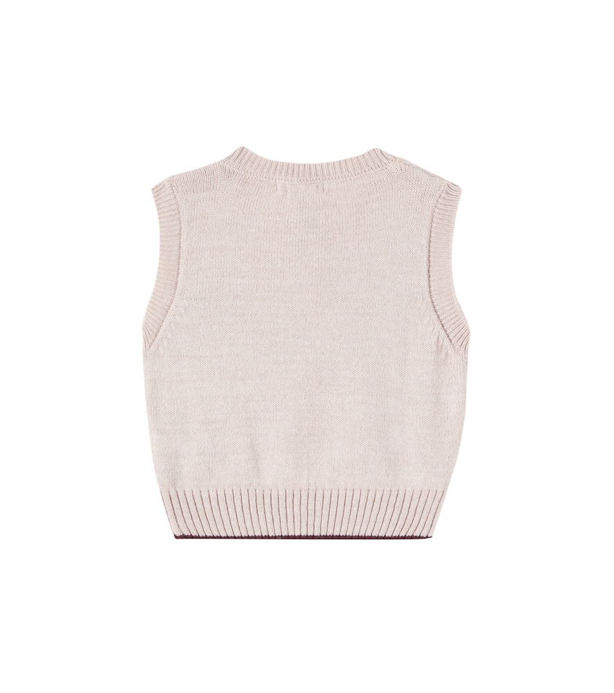 Baby Johannes wool-blend sweater vest