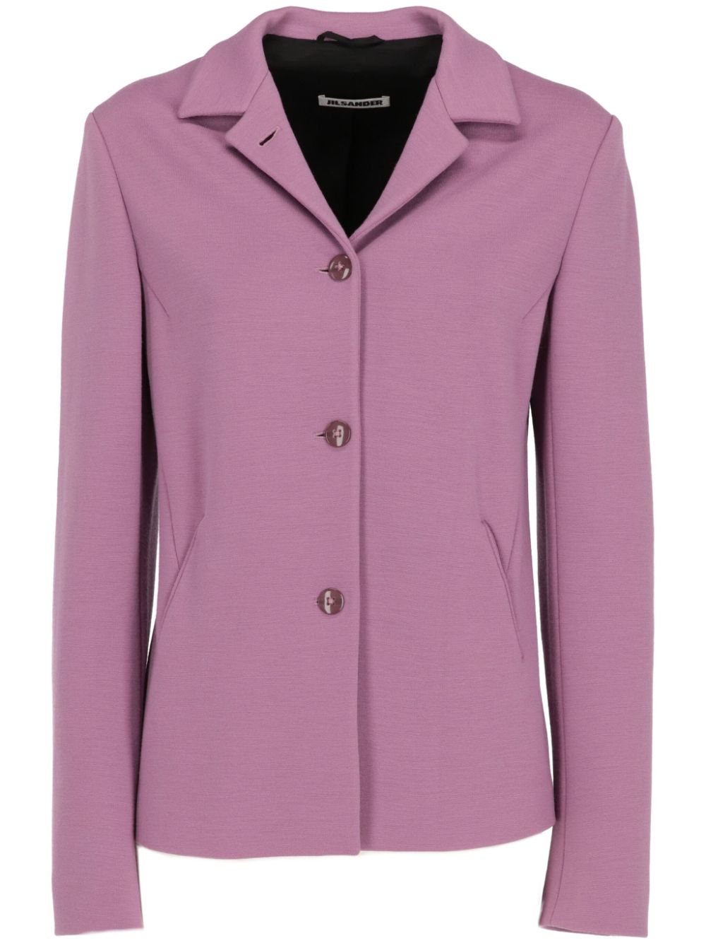 2000s single-breasted blazer - Purple