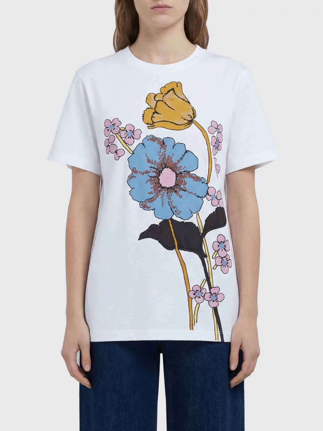 T-Shirt Woman color White