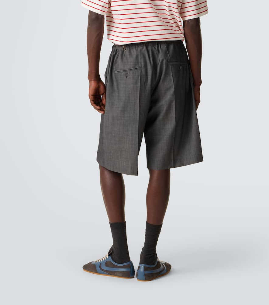 Wool shorts