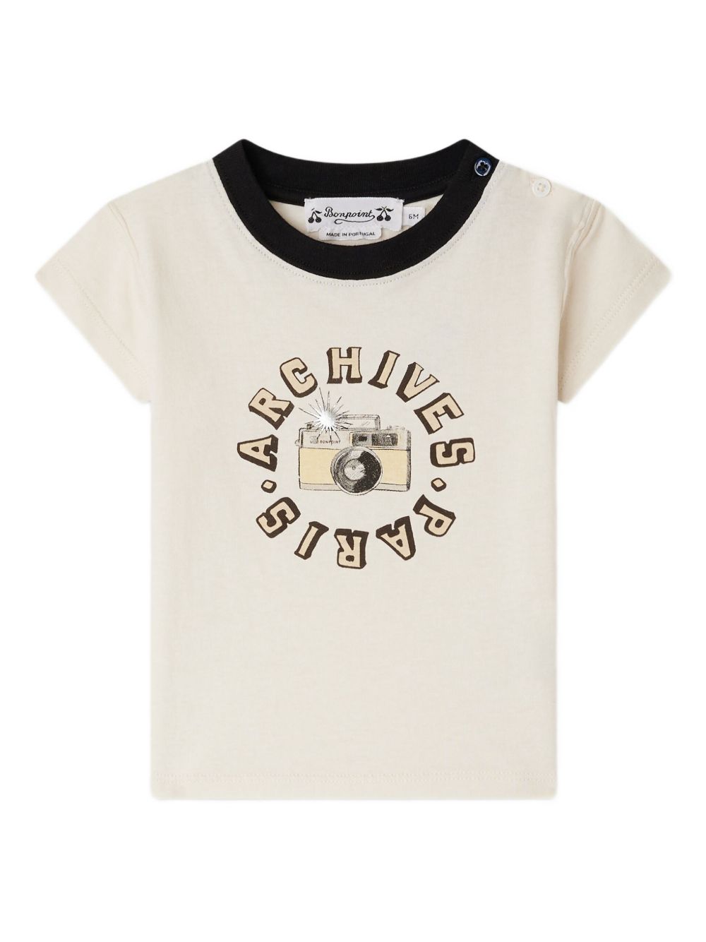Bonpoint Tom T-shirt - Neutrals