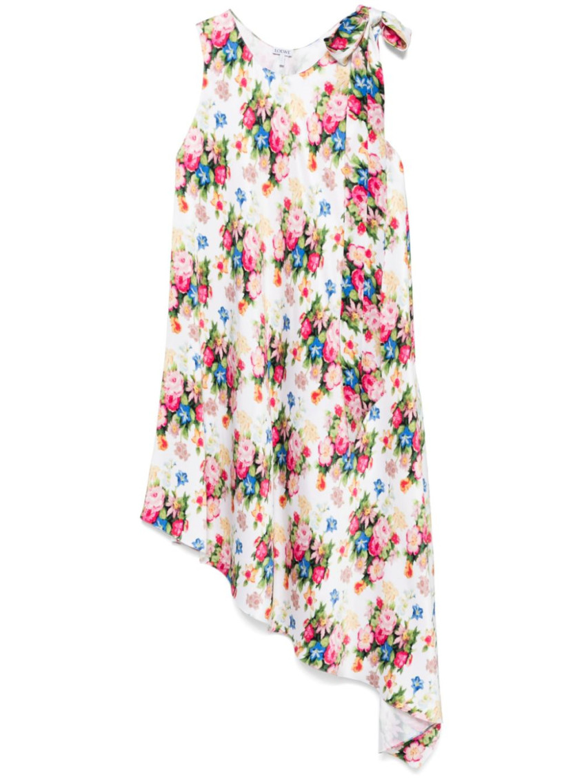 Silk Asymmetric Dress