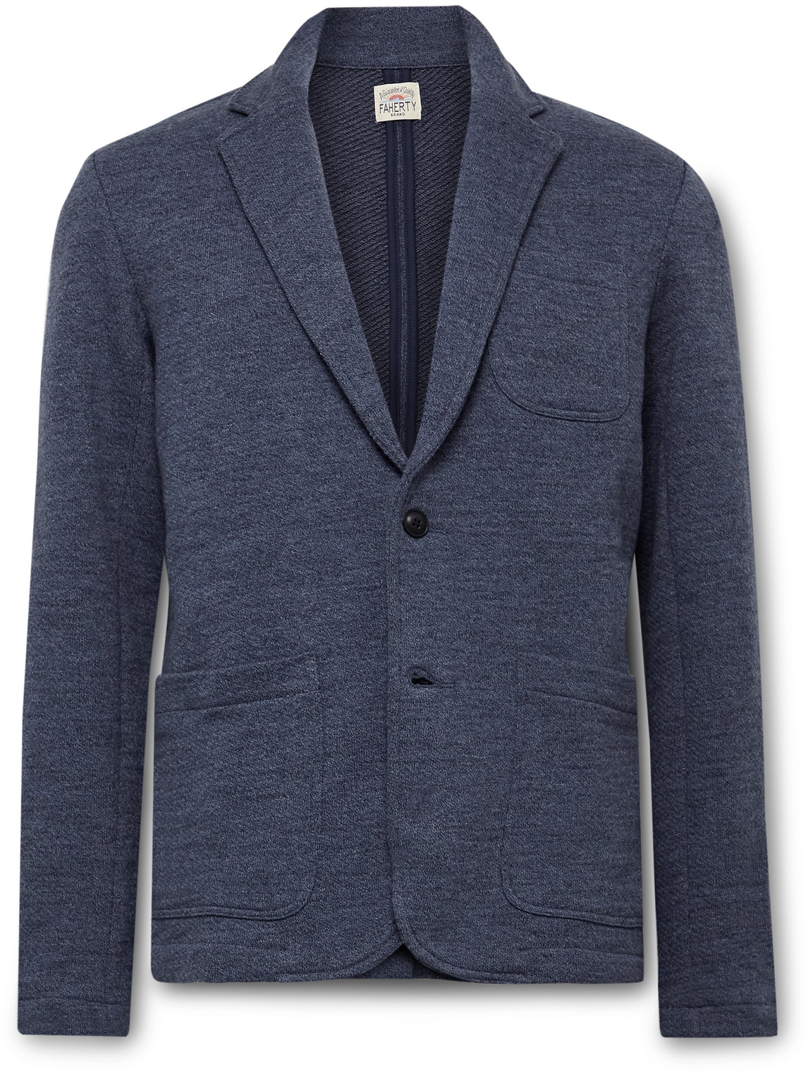 Slim-Fit Cotton-Blend Blazer