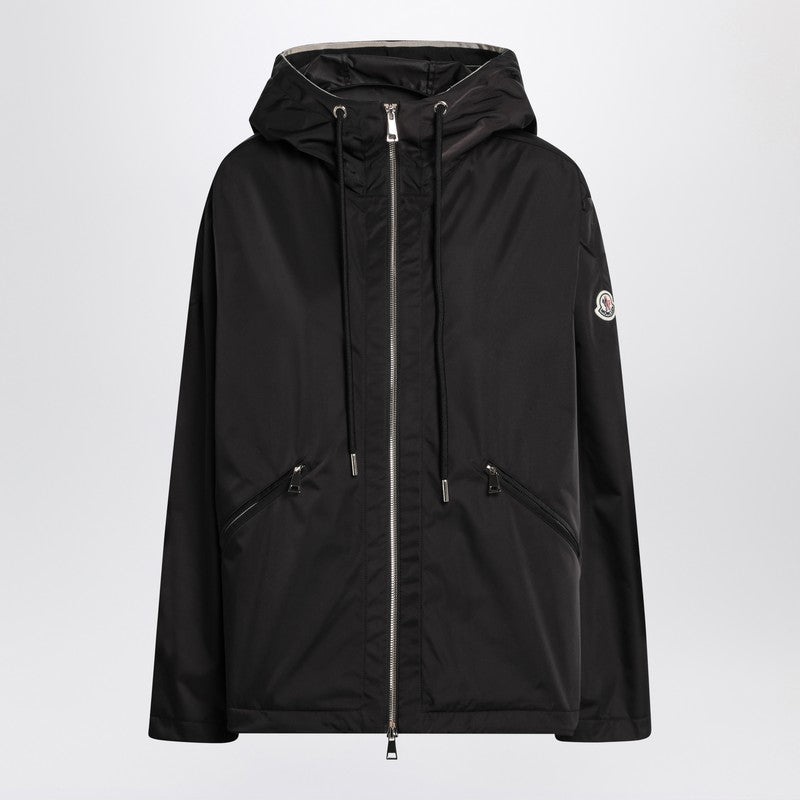 Black Zip-up Parka
