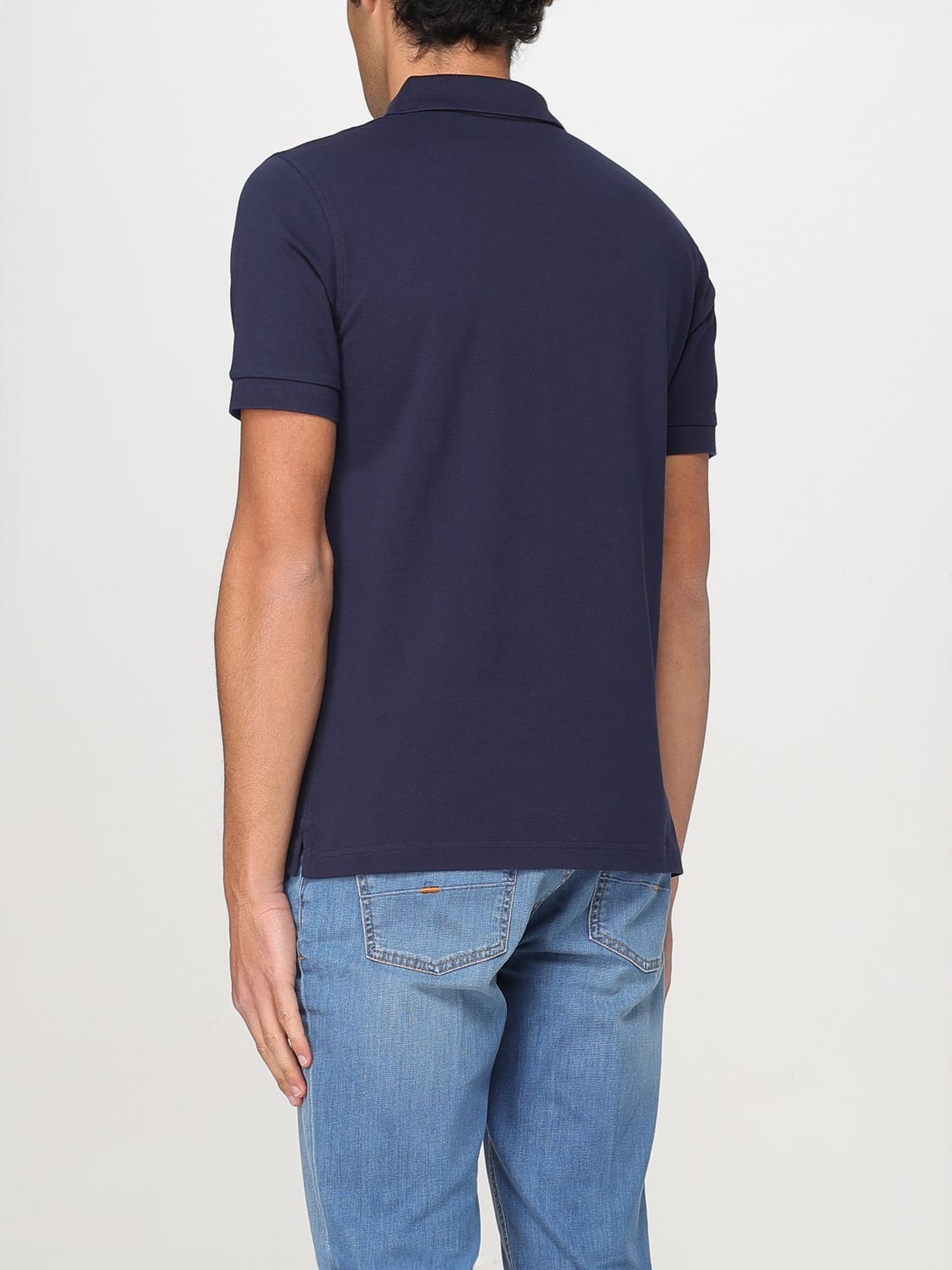 Polo Shirt Men color Blue