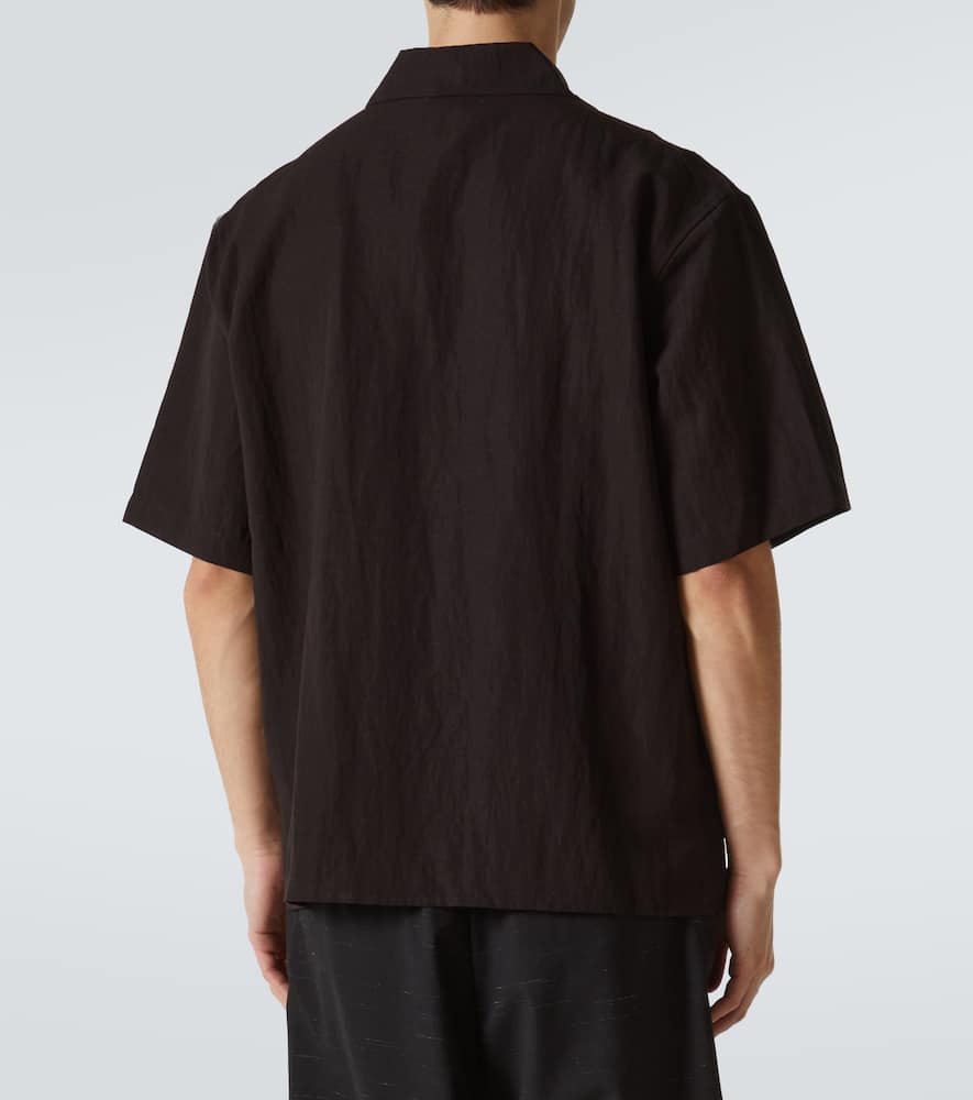 Reflection embroidered shirt