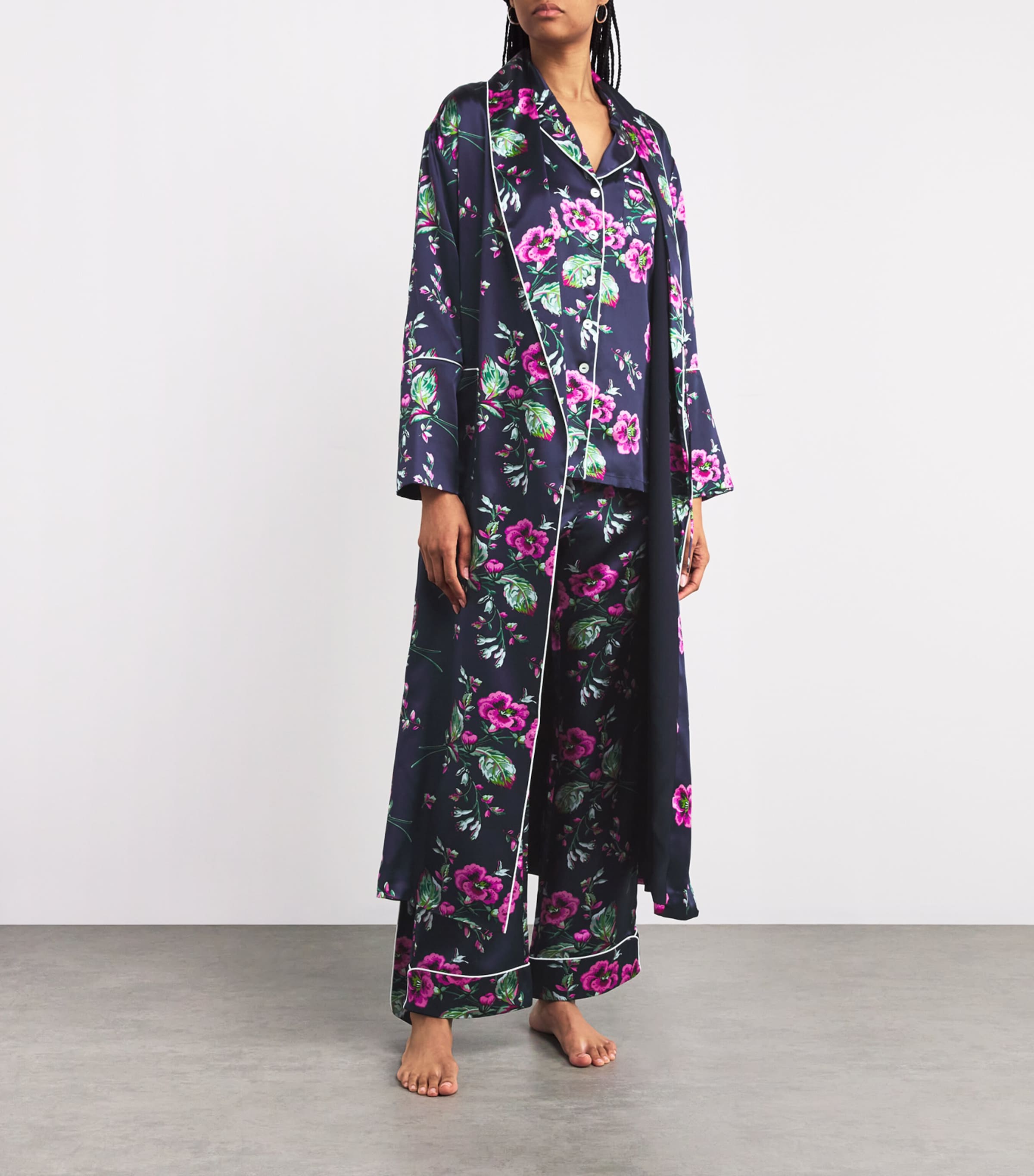 Silk Satin Madison Capability Robe