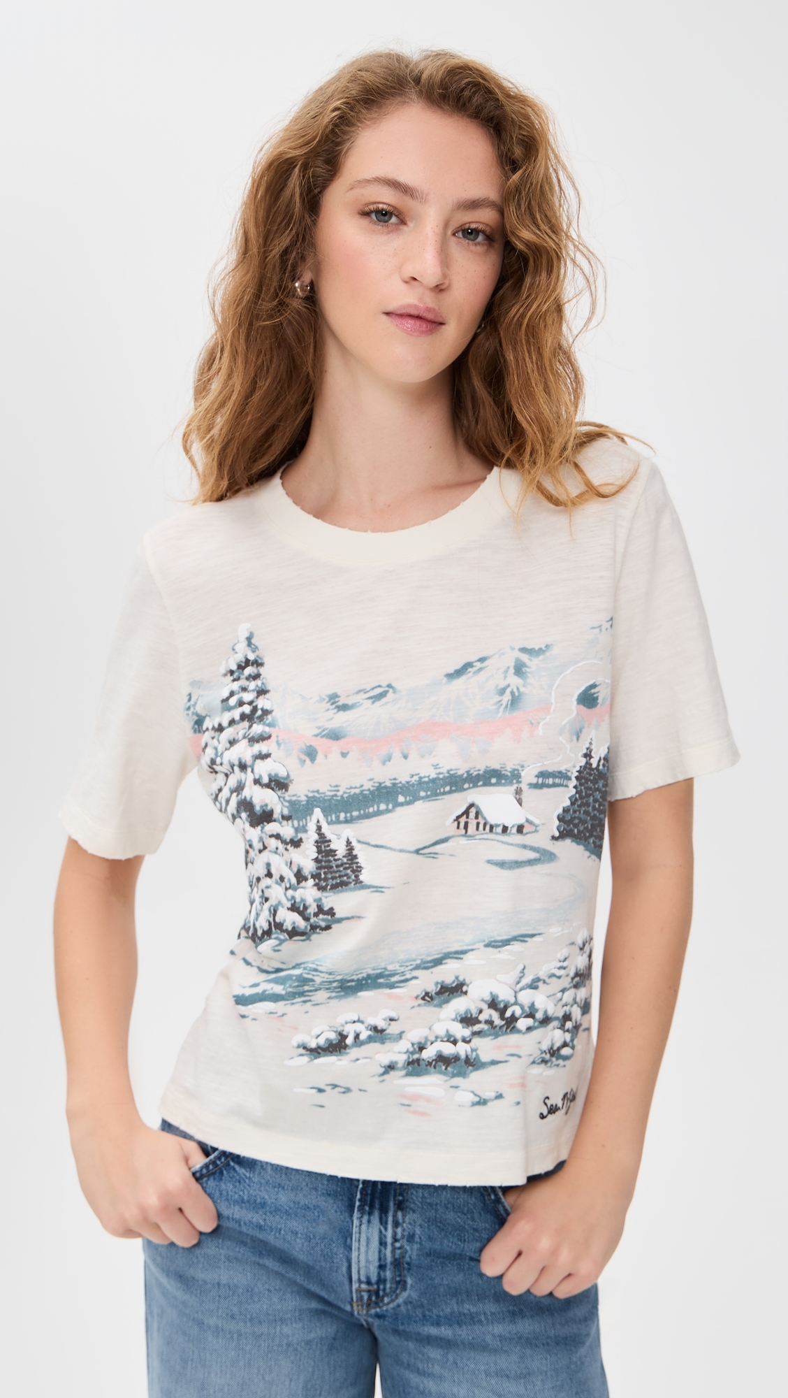 Lenore T-Shirt Cream