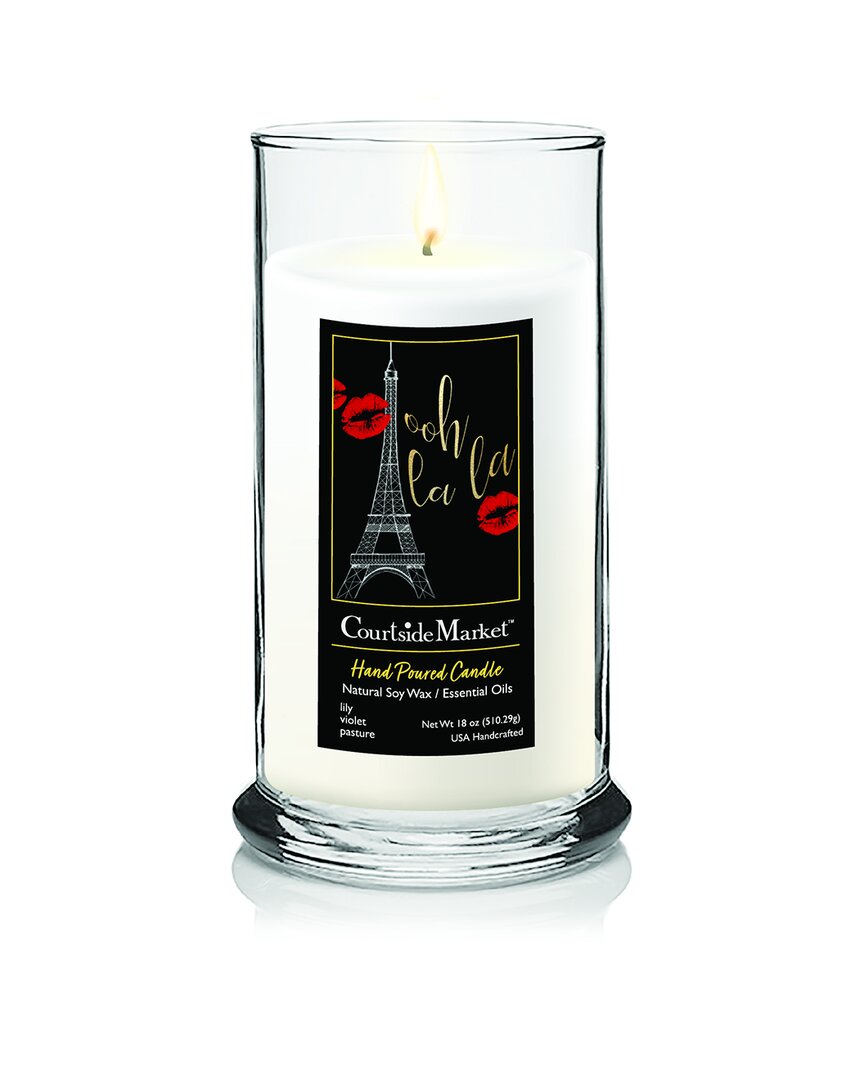 Ooh La La Eiffel Tower Soy Wax Candle