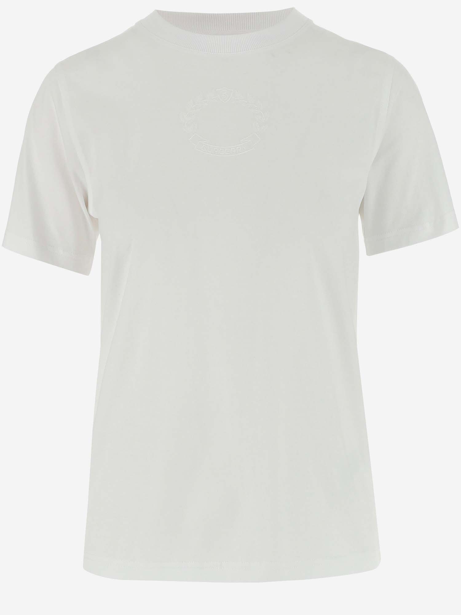 Cotton T-shirt With Logo