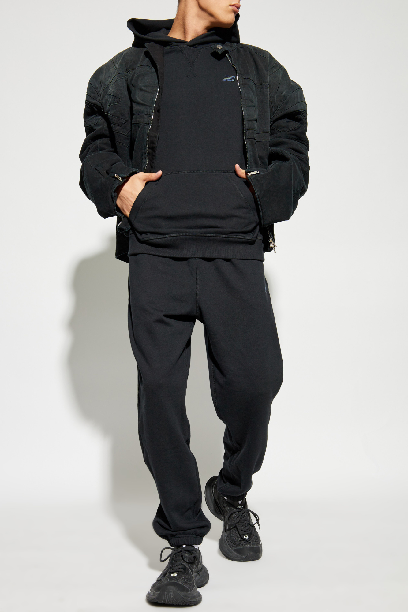 Oversize Sweatshirt, Men's, Black