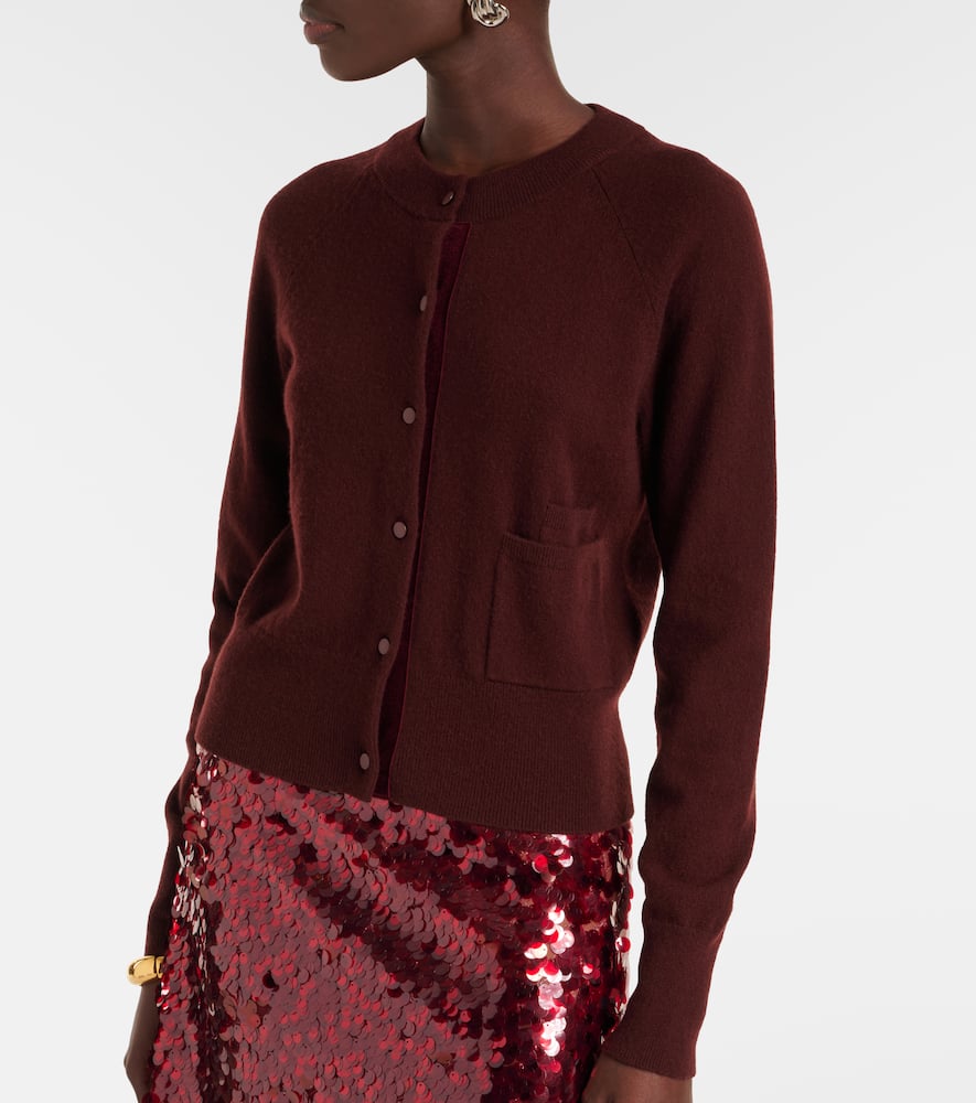 Wool and cashmere cardigan