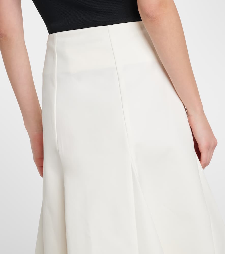 Róhe Cotton midi skirt