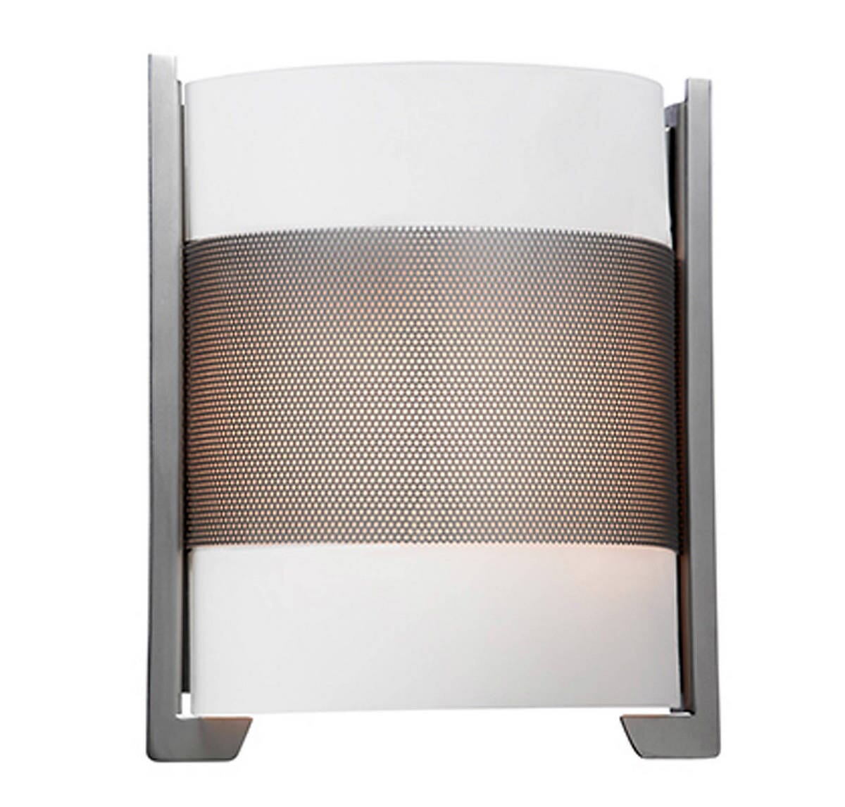 Access Iron 2-Light 12" Wall Sconce in Brushed Stee