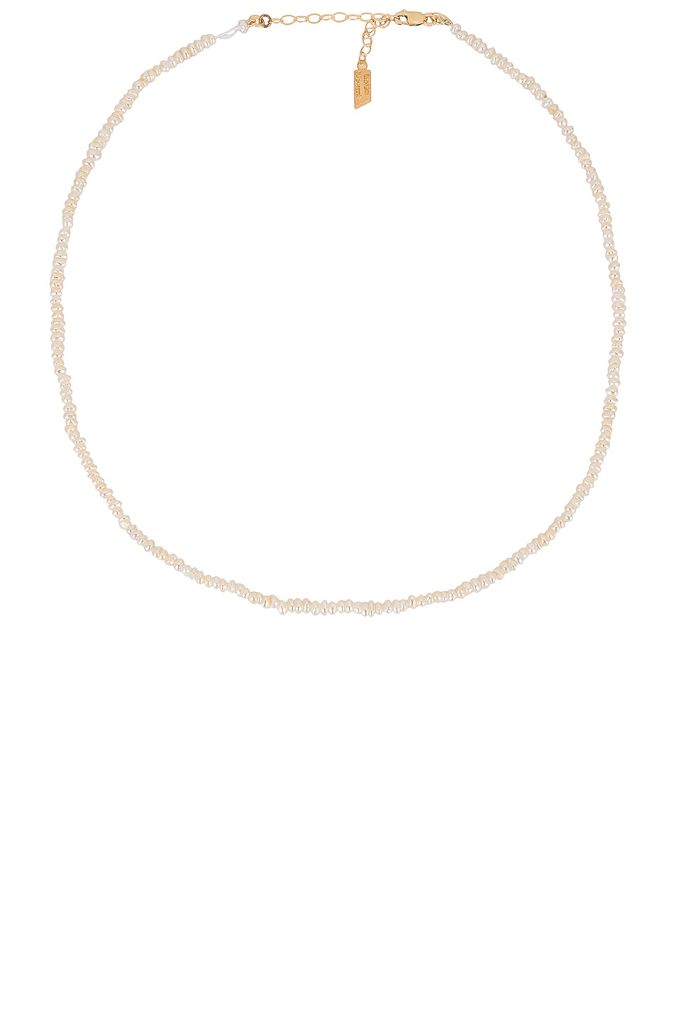 Loren Stewart Baby Pearl Choker in White
