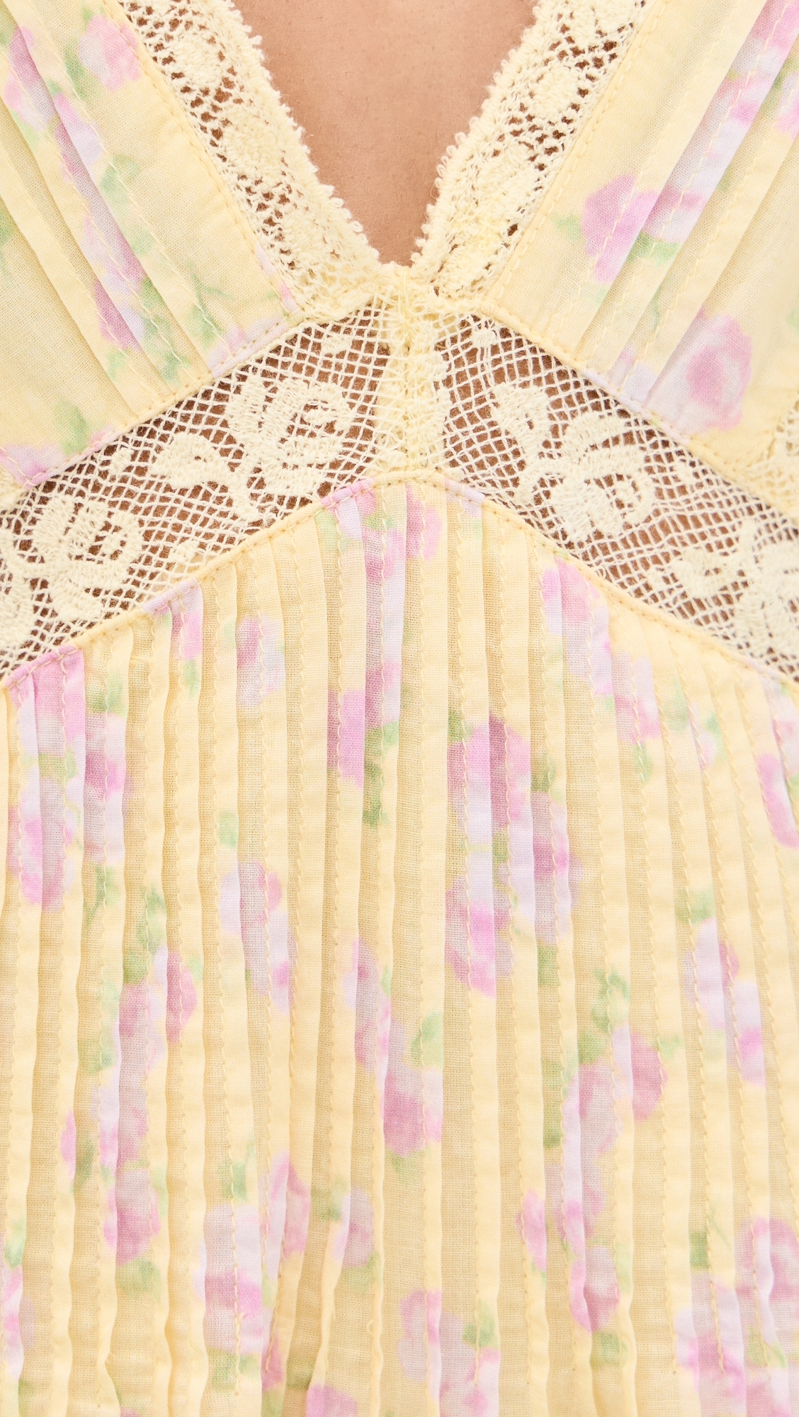 Alonna Dress Lemon Spritz