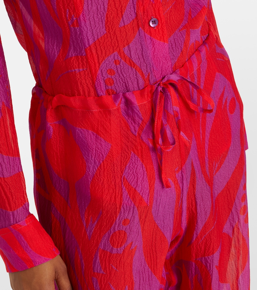 Pachas silk straight pants
