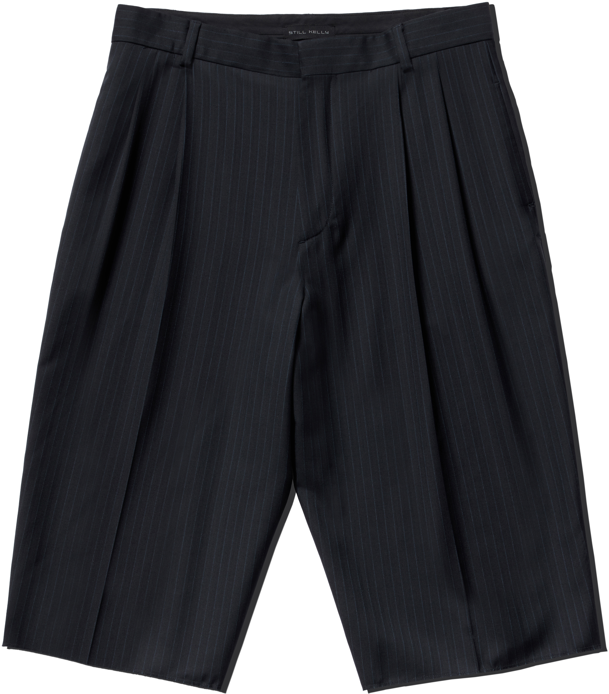 Navy Tailored Shorts