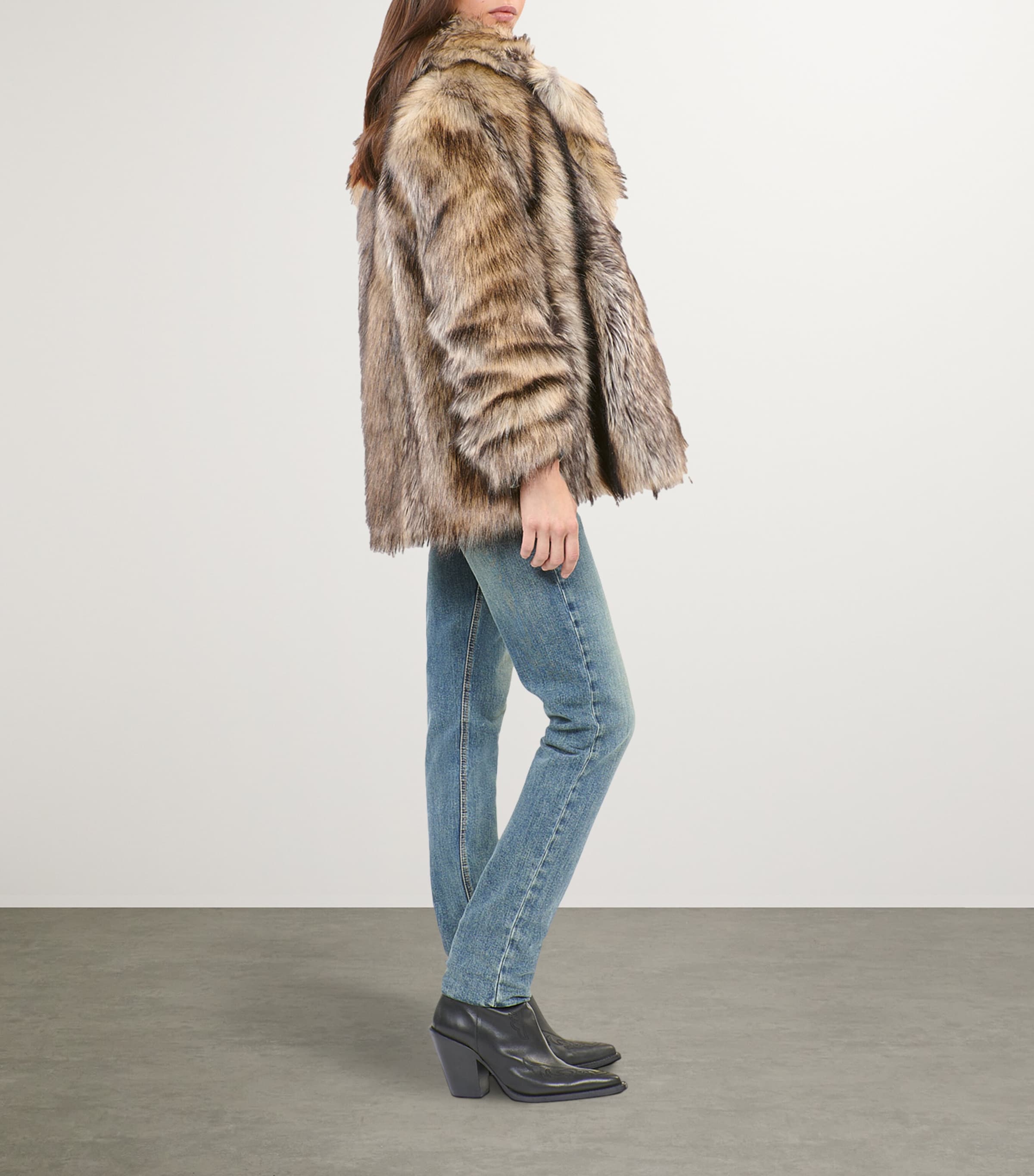 Faux Fur Coat