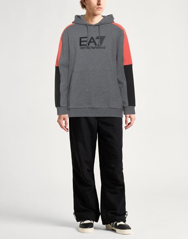 Man Sweatshirt Grey Size S Cotton, Polyester, Elastane