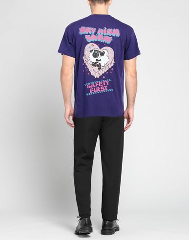 Man T-shirt Purple