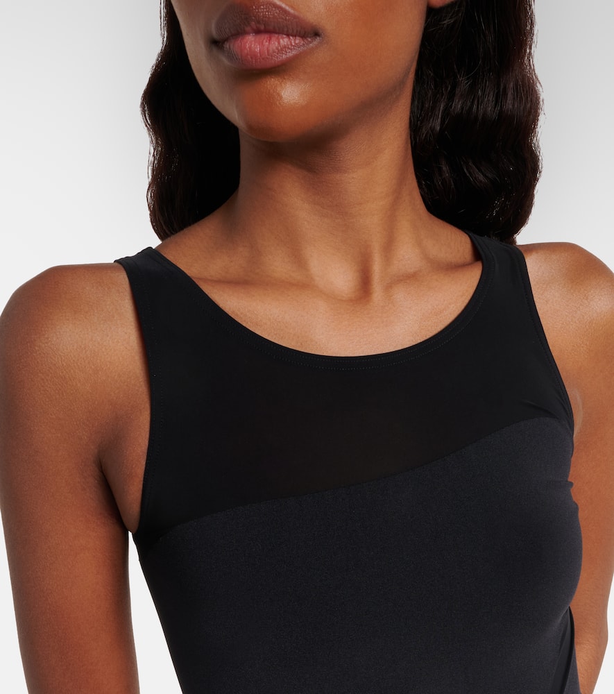 Shade paneled bodysuit