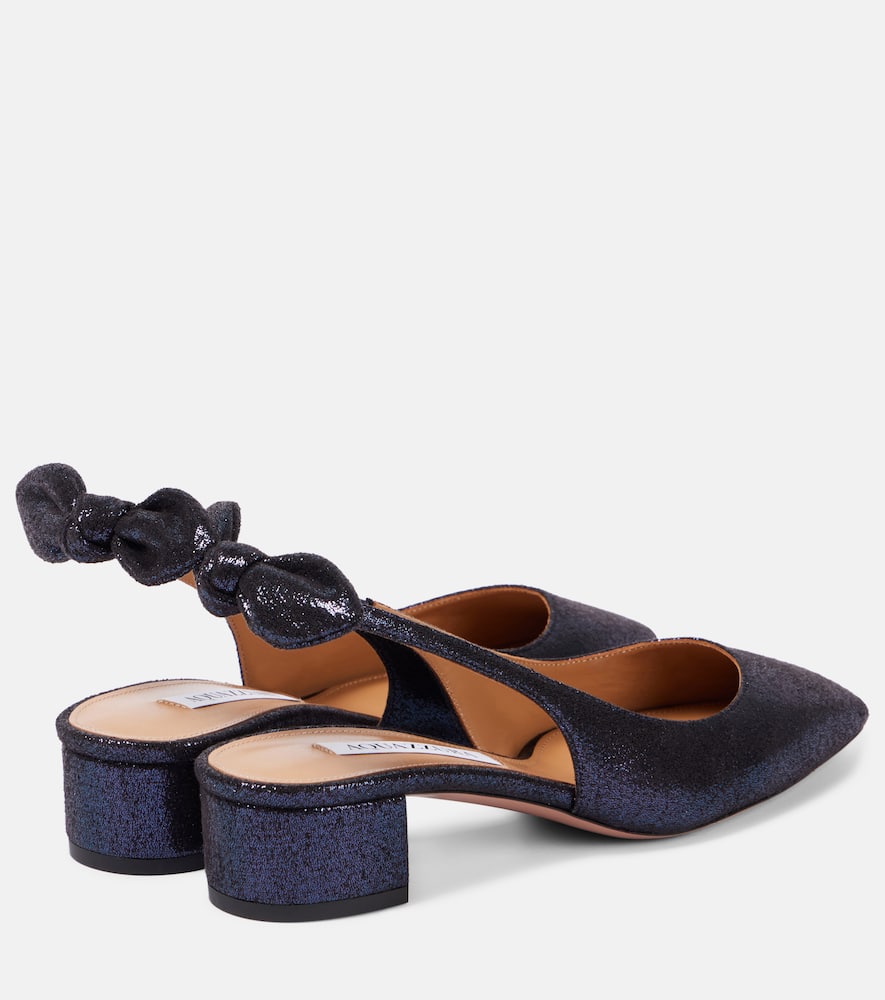 Very Bow 35 slingback pumps