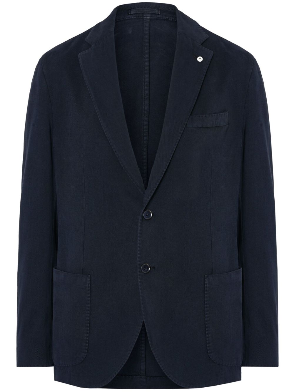 Single-breasted blazer - Blue