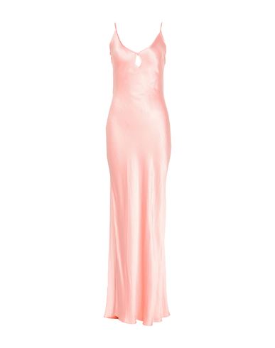 Woman Maxi dress Salmon pink Size 10 Viscose