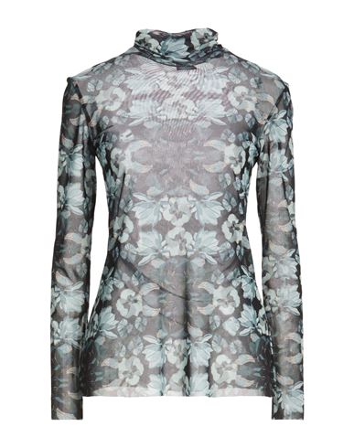 Woman Top Deep teal Size M Polyester, Elastane
