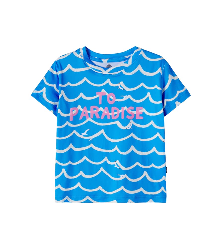 Printed cotton jersey T-shirt