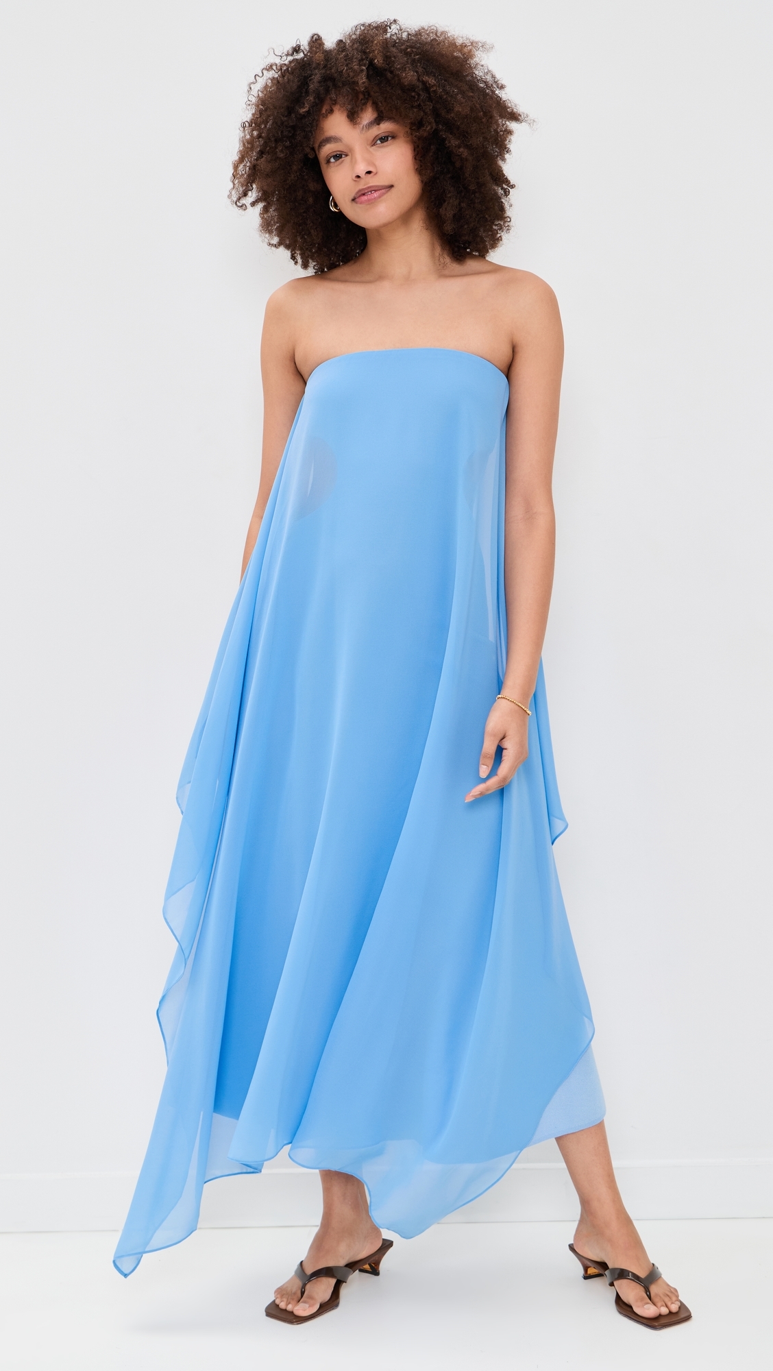 The Indira Dress Blue Lagoon