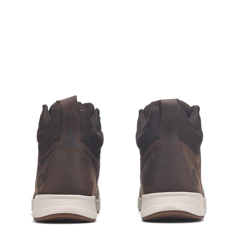 Men's Parker Street Mid Sneaker Boots (Dark Brown)
