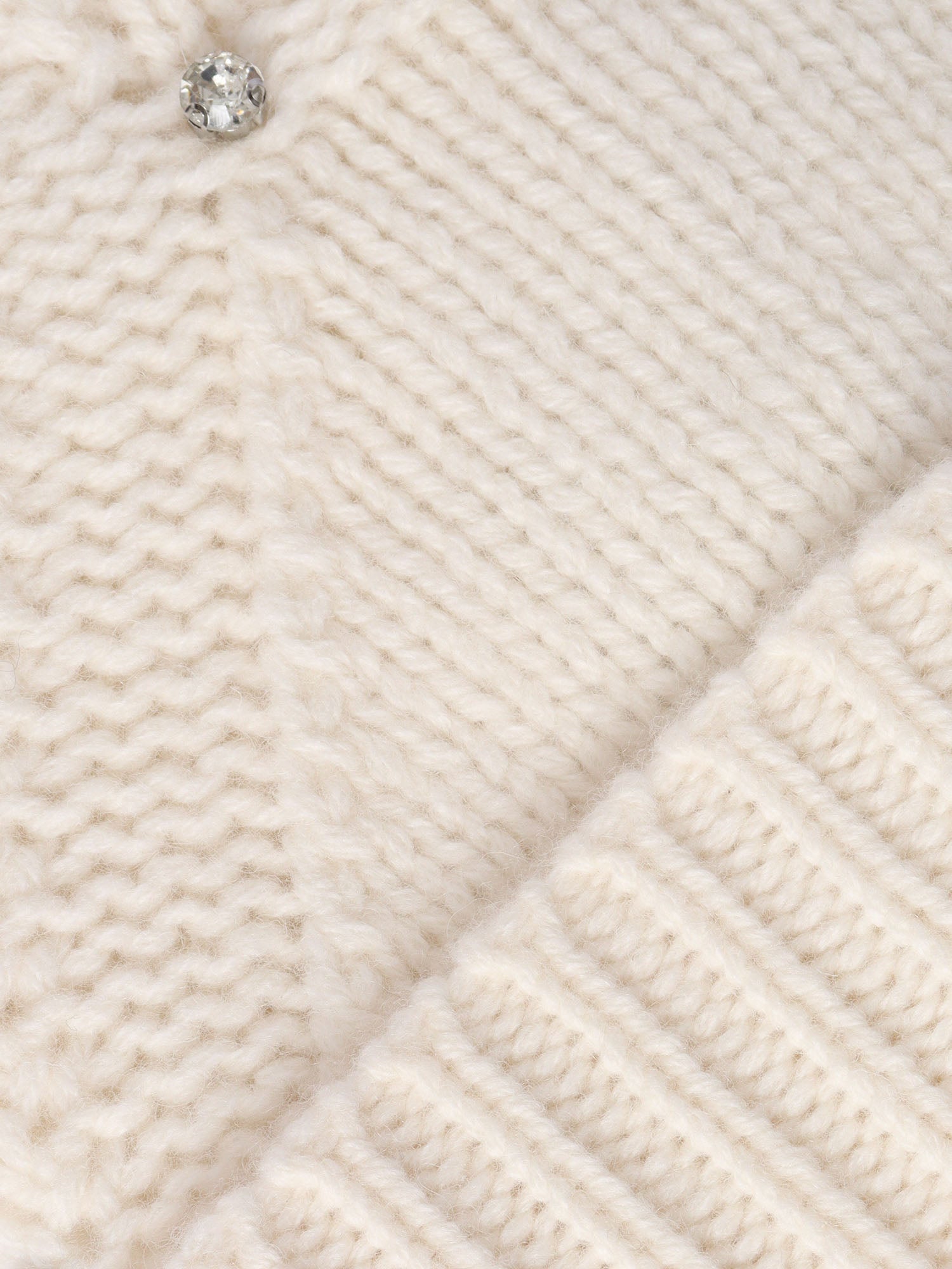 Kangra Cashmere Cappello Losanghe Ricamo Caboucon