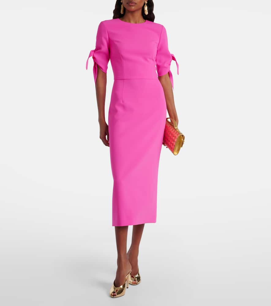 Crêpe cocktail dress