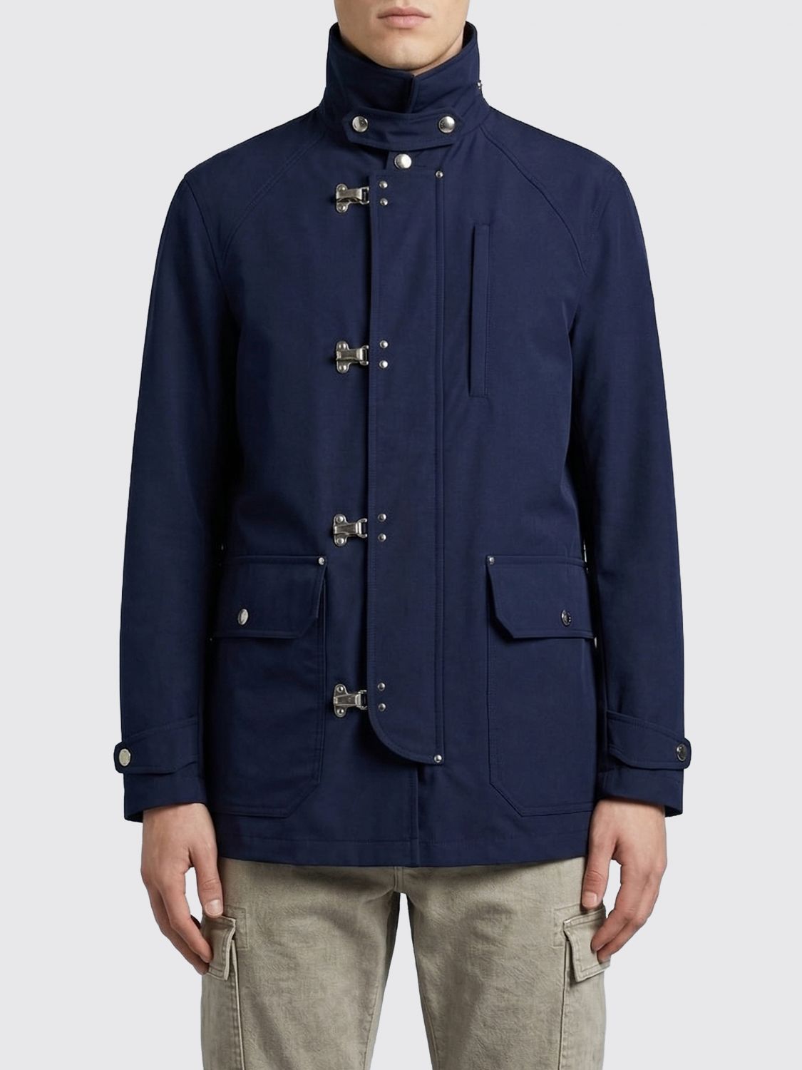 Jacket Men color Blue
