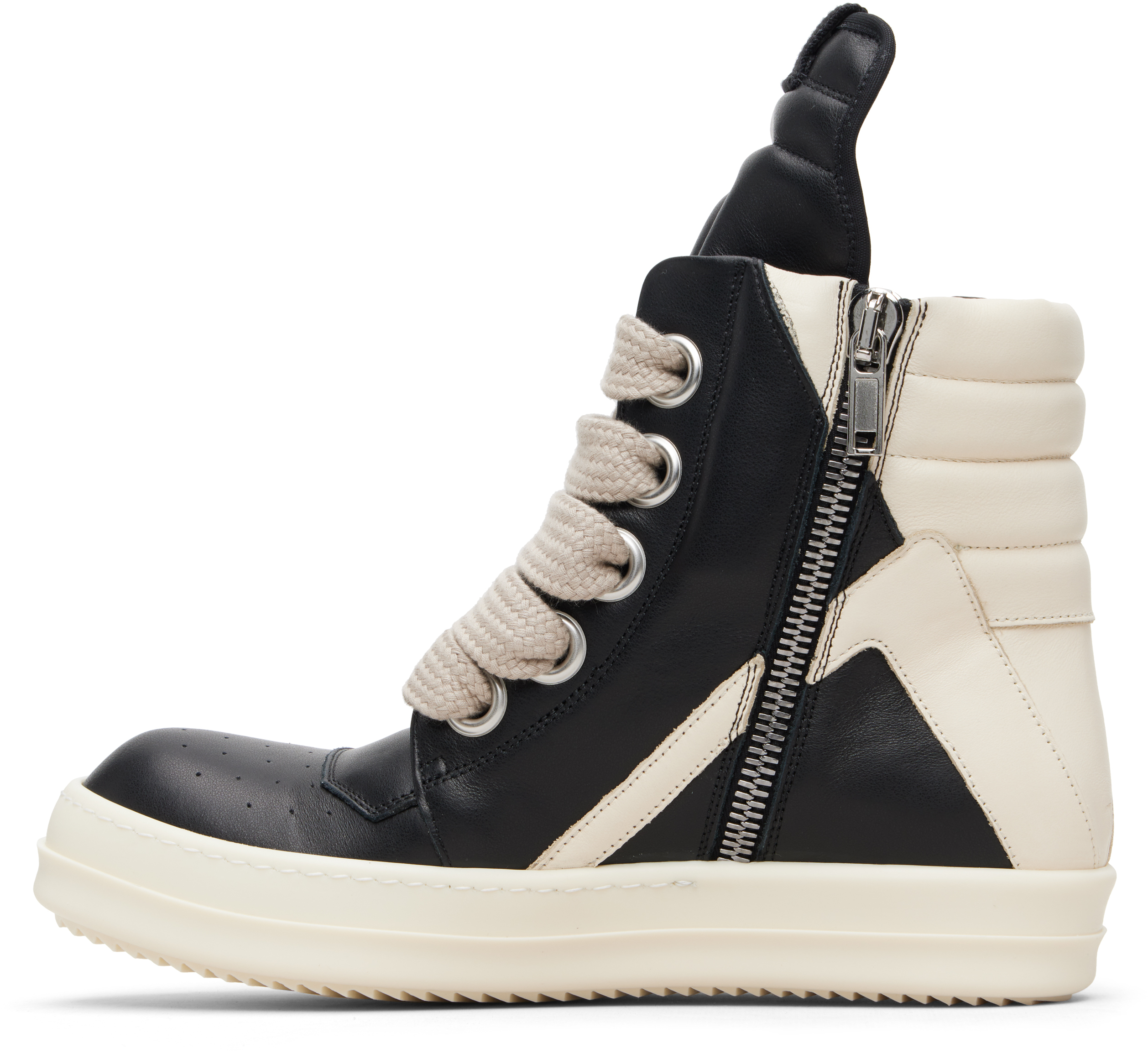Black Temple Jumbolace Geobasket Sneakers