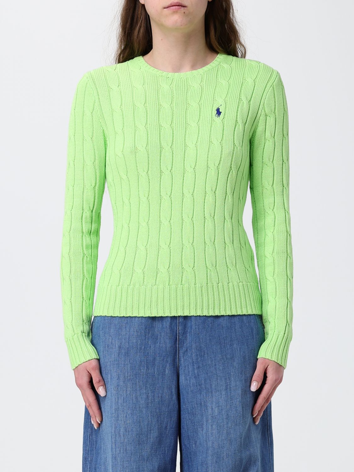 Sweater Woman color Apple Green