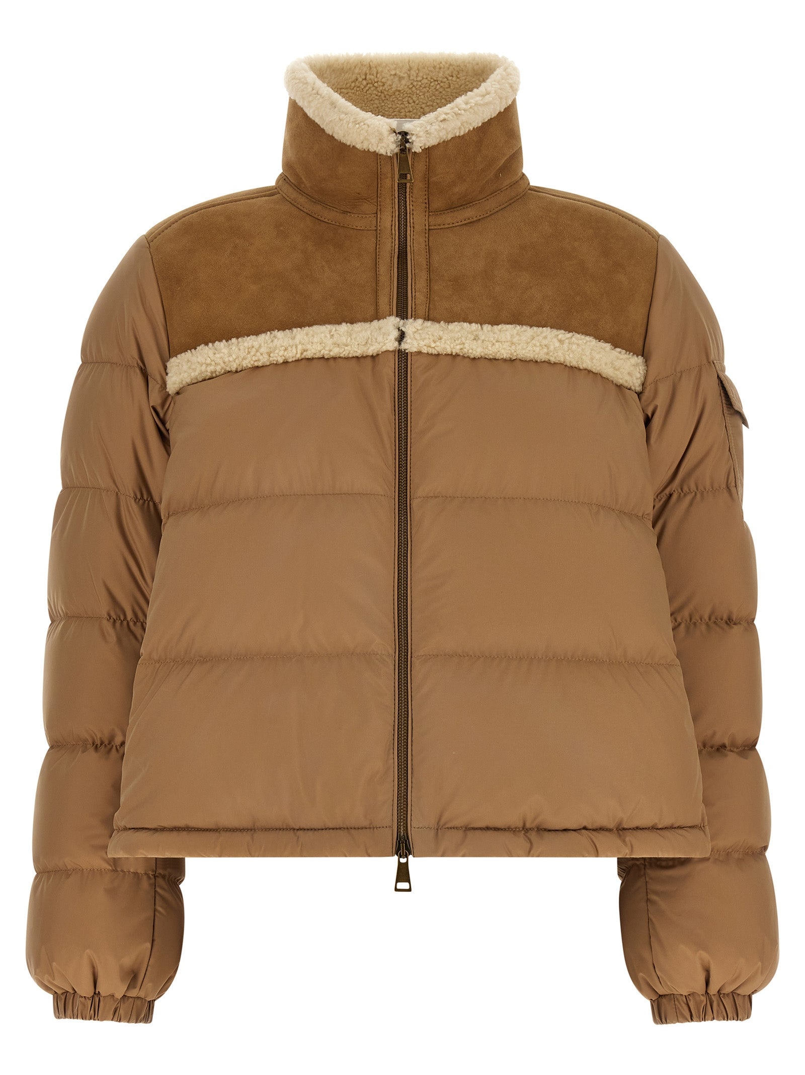Aurore Down Jacket — Beige