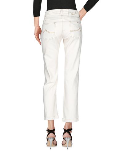 Jacob Cohёn Woman Jeans Ivory Size 27 Cotton, Lycra
