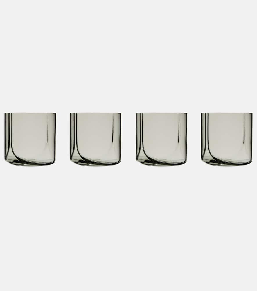 Zaha Hadid Design Hew set of 4 glass tumblers