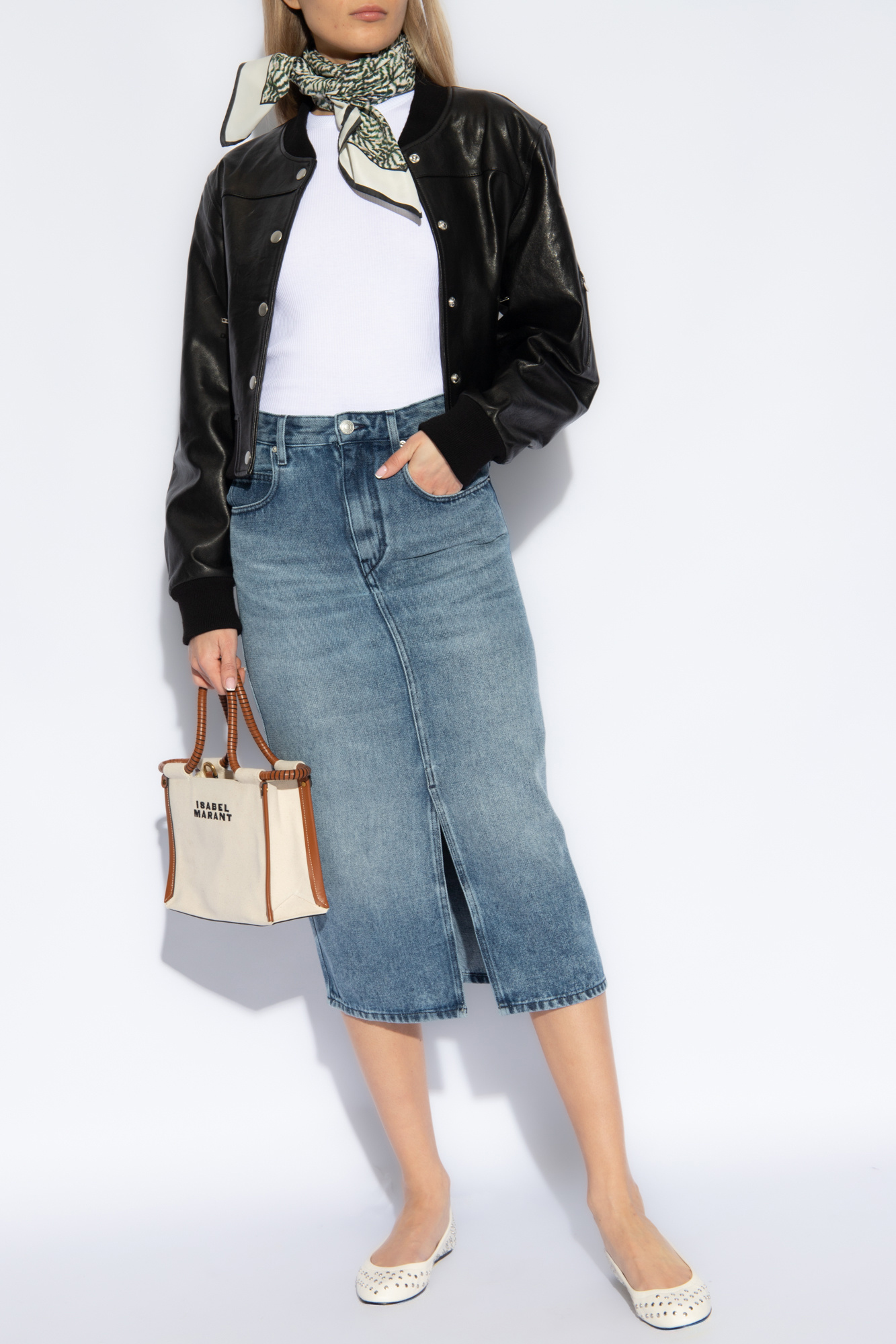 ‘Tilauria’ Denim Skirt, Women's, Blue