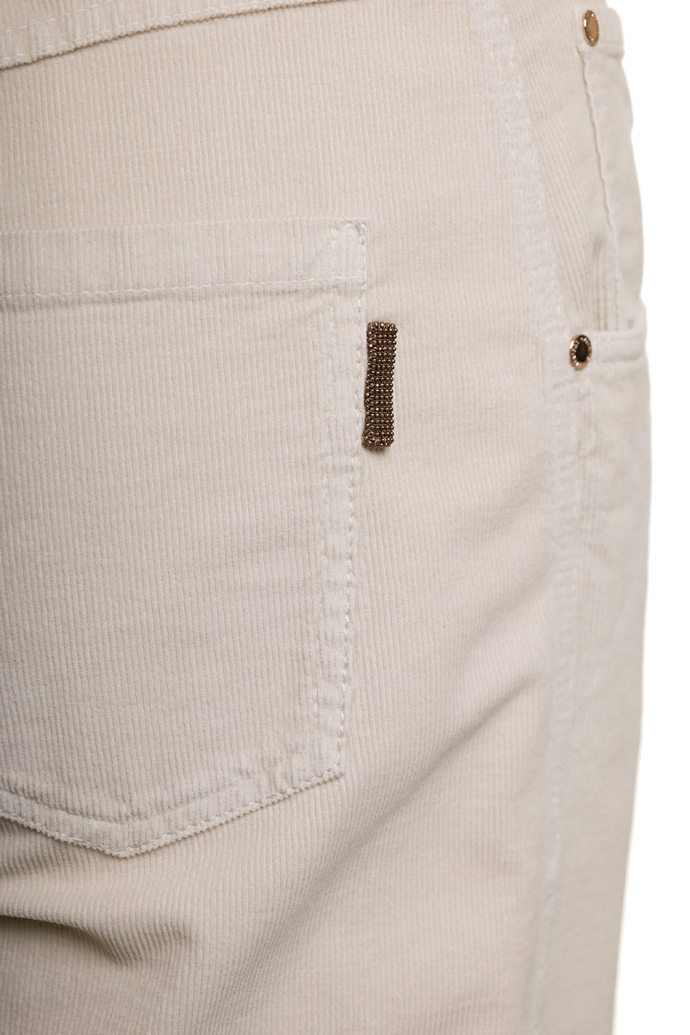 High-waist wide-leg jeans - Neutrals